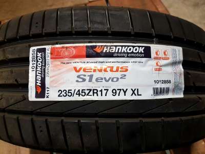 Hankook Ventus S1 Evo2 K117B RunFlat 245/45 R18 100Y