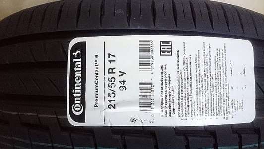 Continental ContiPremiumContact 6 255/55 R20 110W