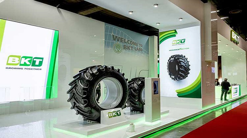 BKT выпускает новую модель шин для электрической сельхозтехники
